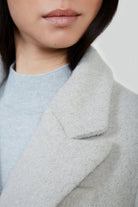 Mint soft wool blend double breasted coat_5