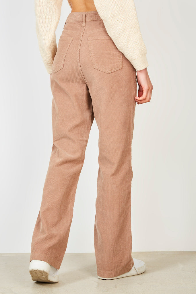 Mocha relaxed fit corduroys_2
