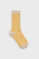 Contrast trim cashmere blend socks - Set of 3