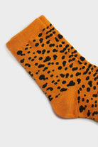 Orange and black leopard socks_2