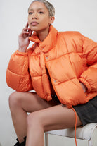 Orange square cropped puffer jacket_6