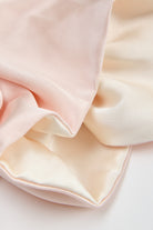 Pale pink and ivory silky scrunchie_2