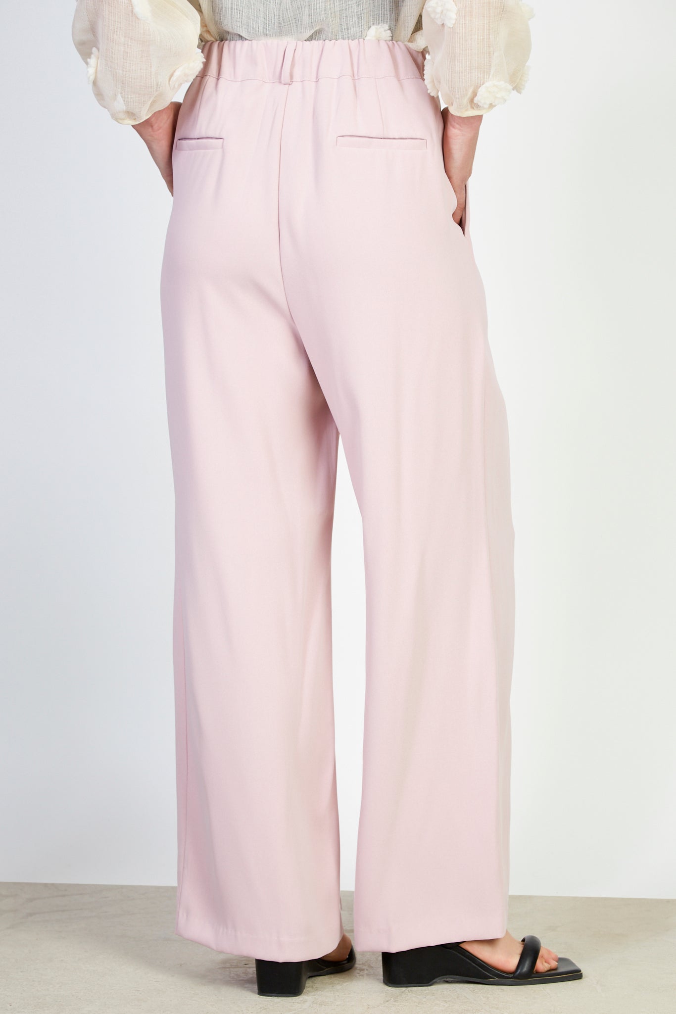 Pale pink smart trousers