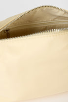 Pale yellow smooth mini shoulder bag_3