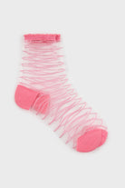 Sheer horizontal stripe socks - Set of 3