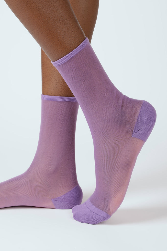 Purple sheer socks_1