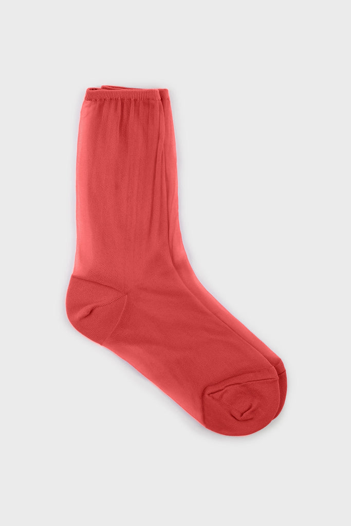 Pink sheer socks_3