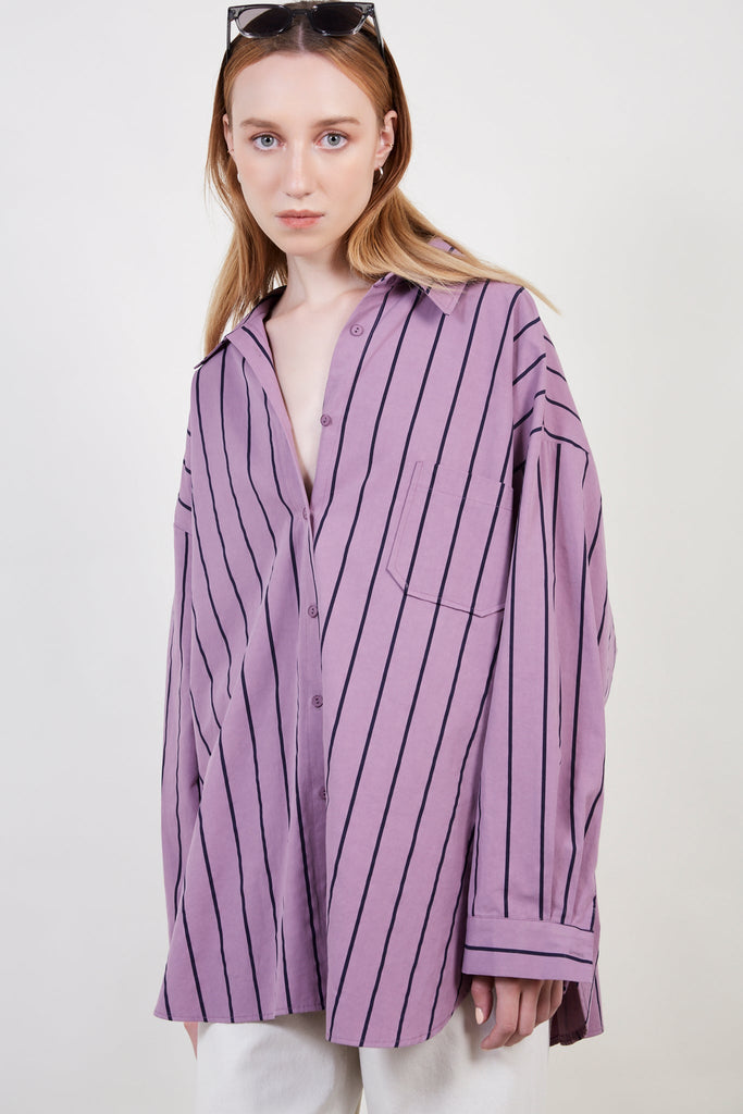Purple striped oversized shirt_3