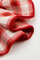 Red bold checked scrunchie_2