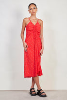 Red and white hearts pull front dress_1