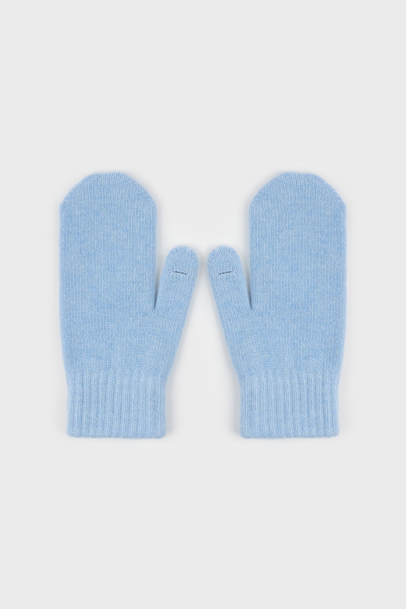 Sky blue wool blend mittens_2