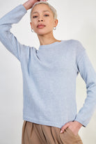Sky blue alpaca blend light jumper_1