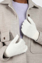 White mohair gloves_2