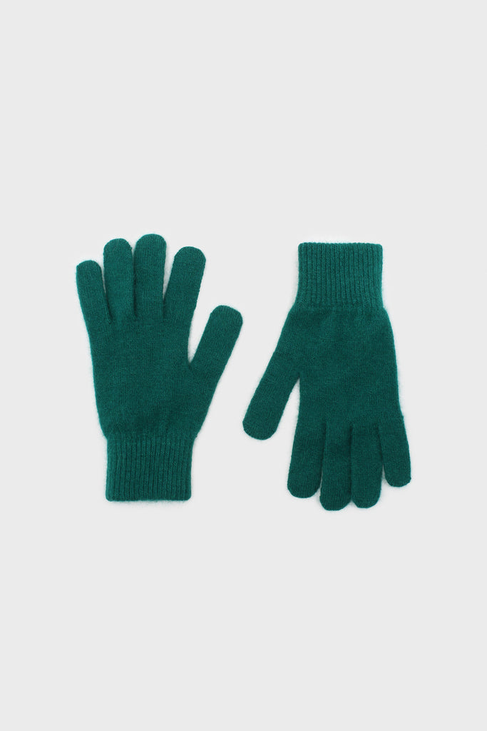 Emerald smooth wool blend gloves_4