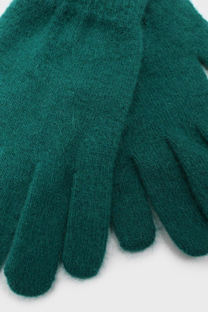 Emerald smooth wool blend gloves_2