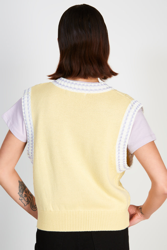 Yellow and purple varsity trim sweater vest_2