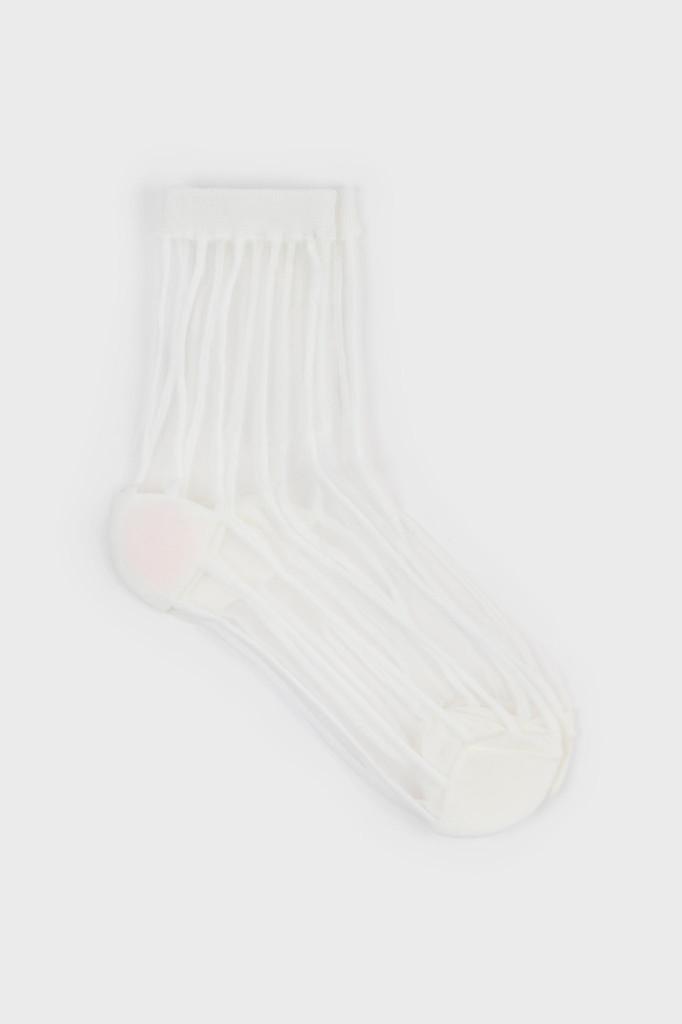 sheer referee stripe socks