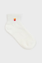 White tiny french fries socks_1