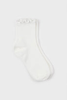 Ruffle trim socks - Set of 5