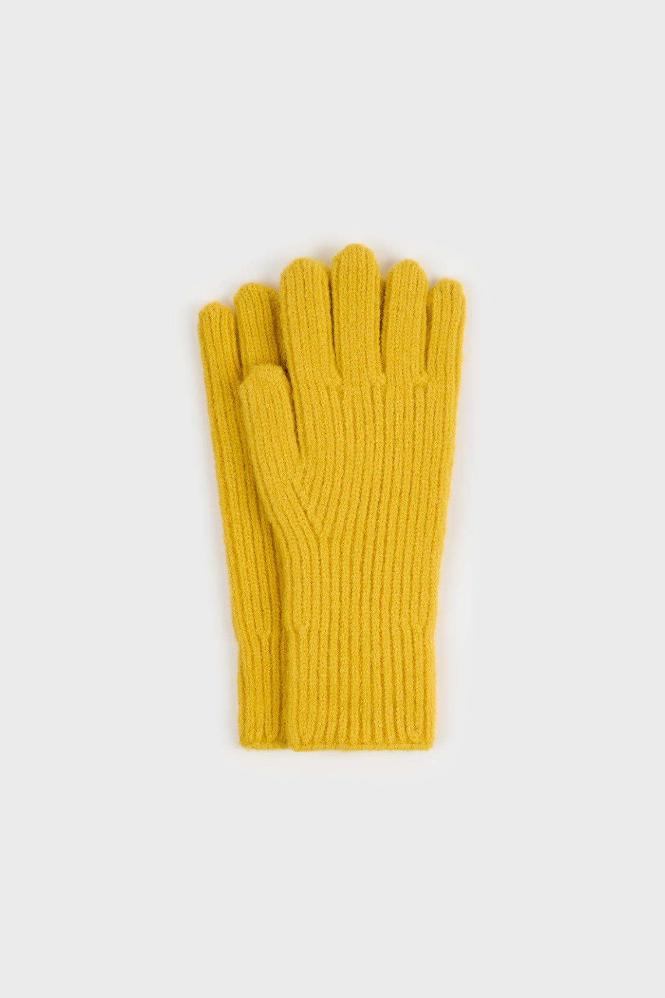 Yellow ribbed gloves_2