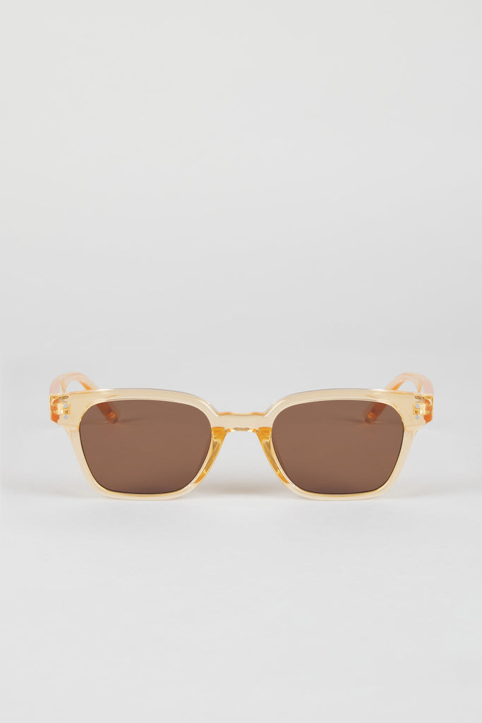 Yellow rectangular frame sunglasses_1
