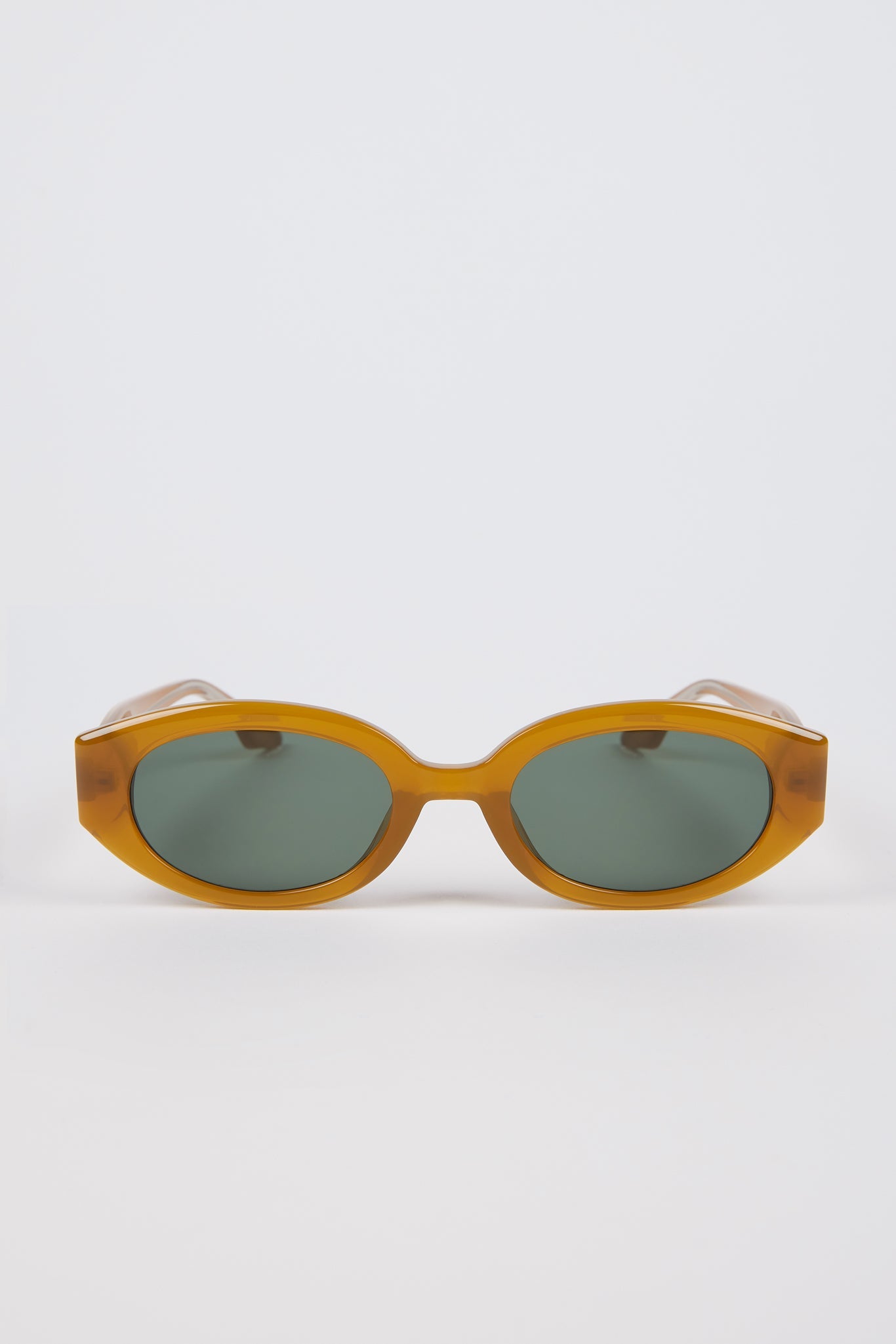 Yellow rounded oval sunglasses_1
