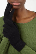 Black mohair gloves_5