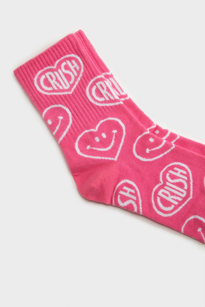 Bright pink love hearts CRUSH socks_3