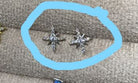 Silver diamante starburst stud earrings_1