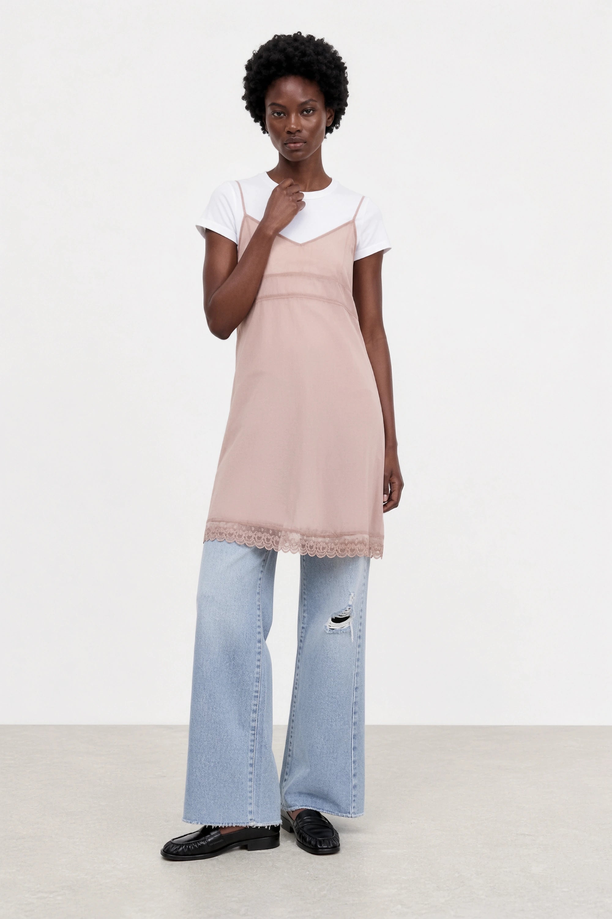 Dusty pink sheer slip dress_1