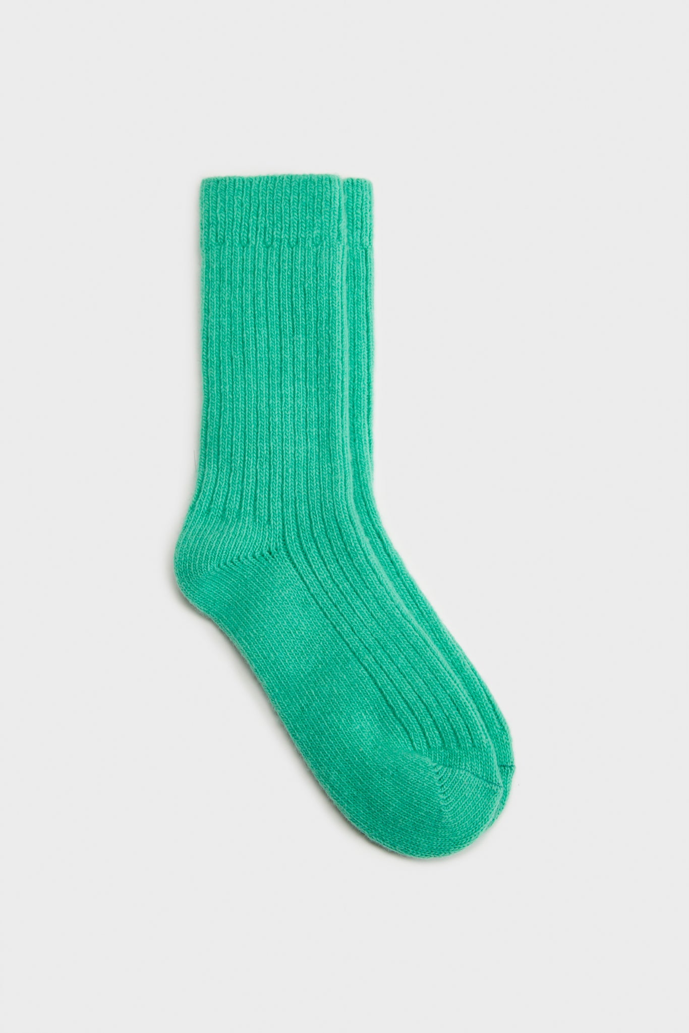 Pastel thick ribbed cashmere blend socks - Set of 3_4