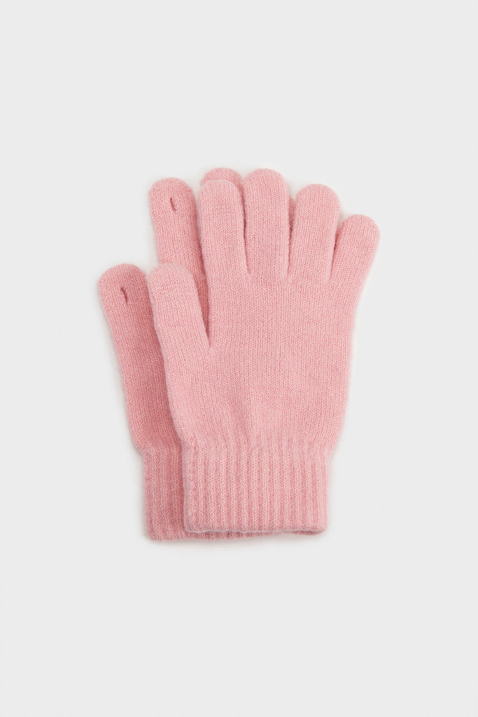 Light pink mohair gloves_1