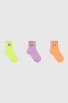 Smiley face socks - Set of 3