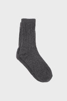 Ribbed cashmere wool blend socks - Set of 3