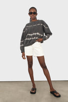 Charcoal grey tie dye crewneck sweatshirt_2