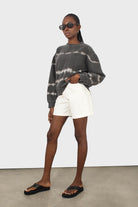 Charcoal grey tie dye crewneck sweatshirt_3