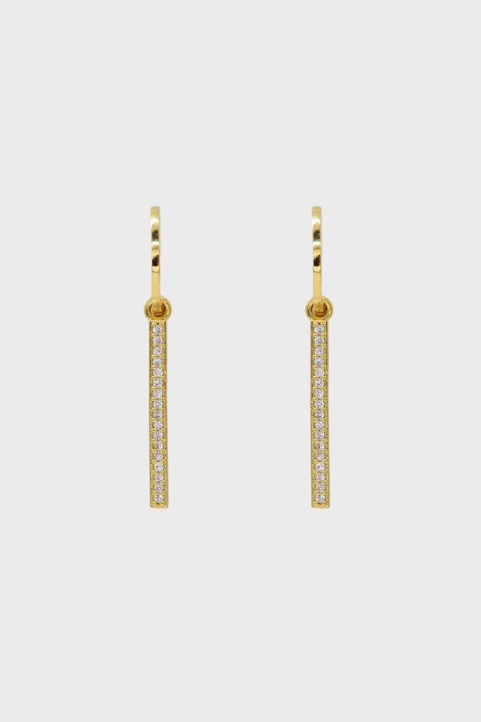 Gold dangling diamante bar hoop earrings_1